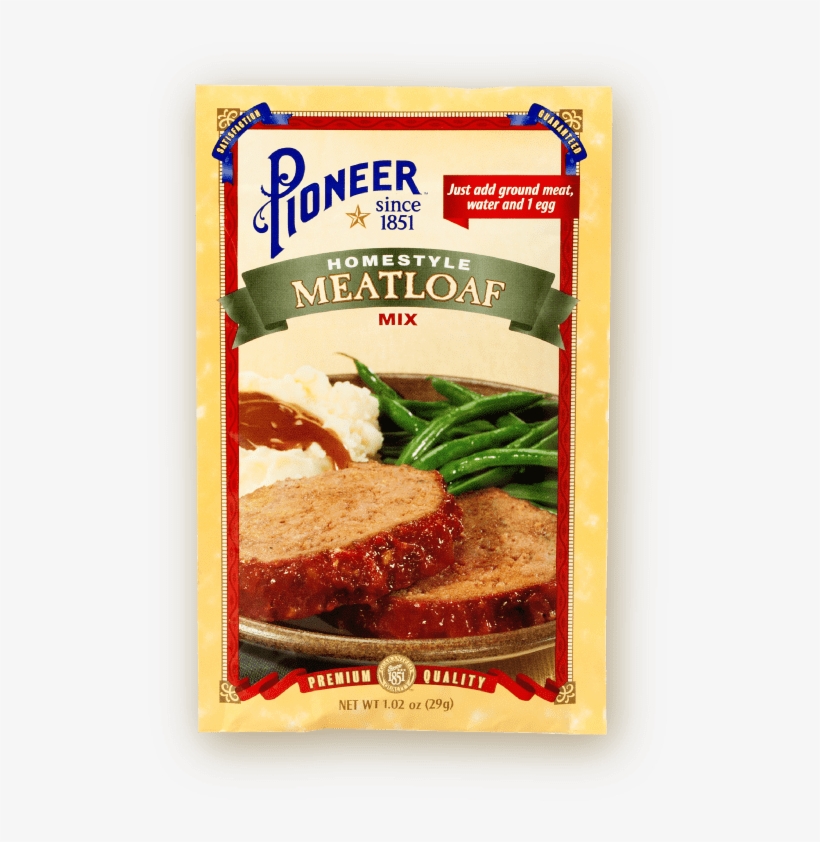 Homestule Meatloaf Mix 29g Pioneer Packaging - Schnitzel, transparent png
