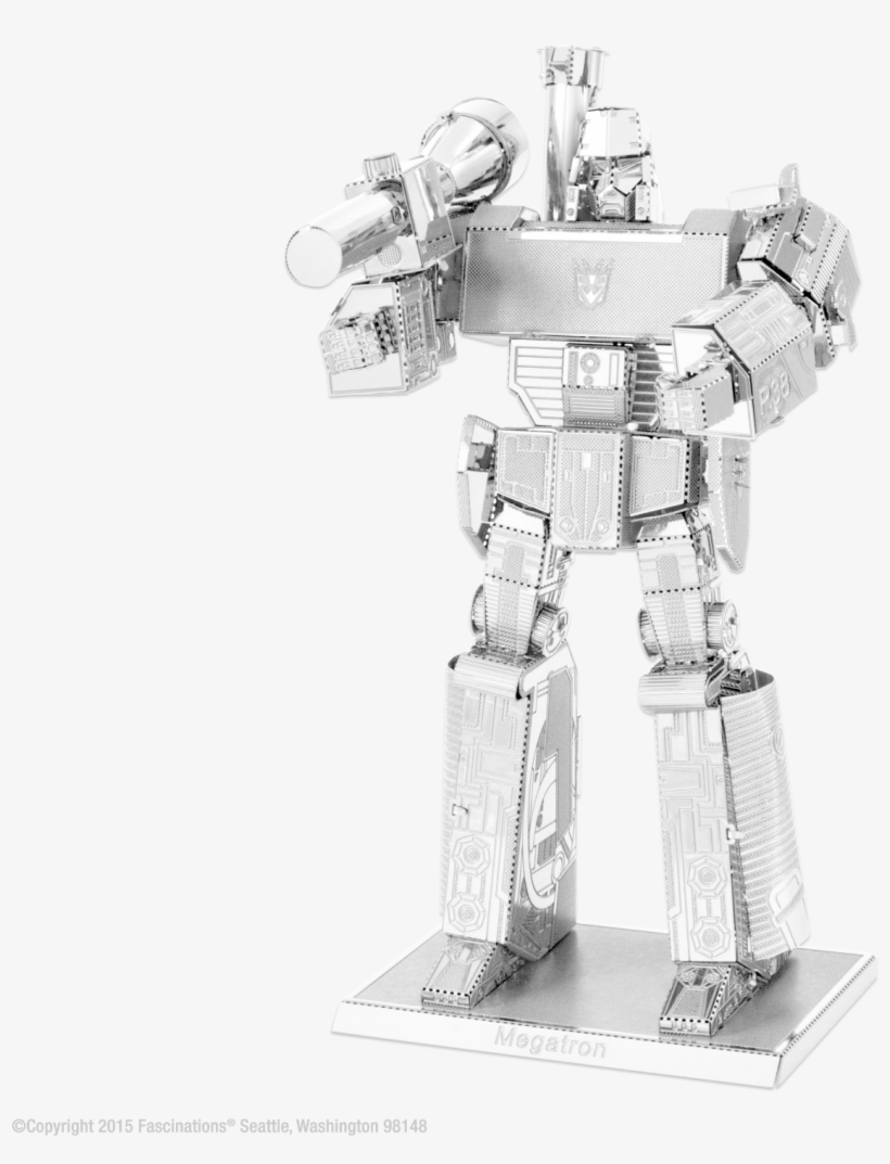 Stock Photo - Metal Earth Megatron, transparent png