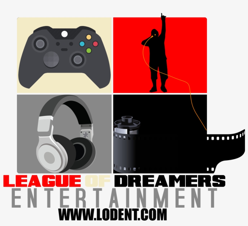 The Uncut Knowledge Podcast Dreamersleaguelogo1 - Game Controller, transparent png