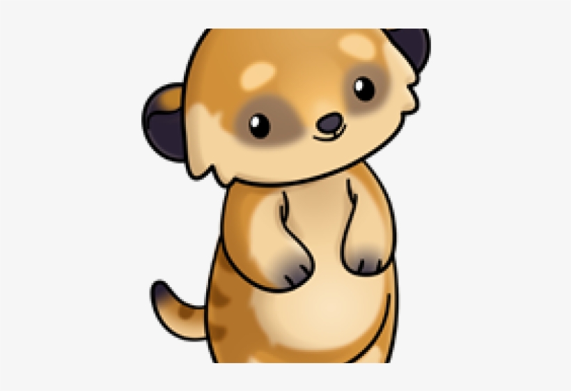 Meerkat Clipart Kawaii - Meerkat Food, transparent png
