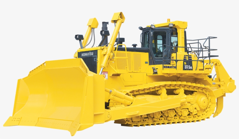 D375a-6 - Bulldozer, transparent png