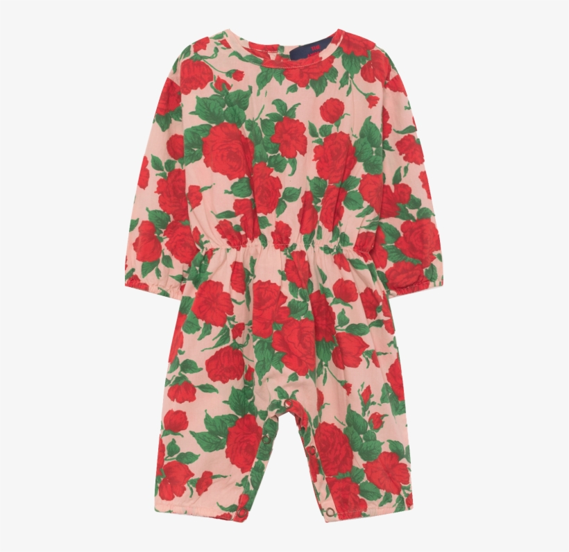 The Animals Observatory Meerkat Babies Jumpsuit Roses - Romper Suit, transparent png