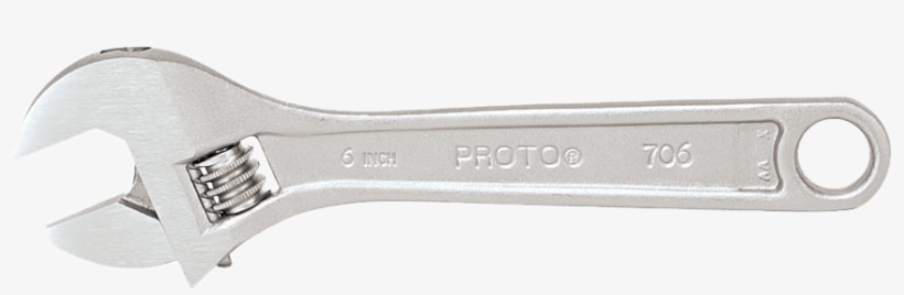 Full Size Of Proto Adjustable Wrench Proto Adjustable - Adjustable Spanner, transparent png