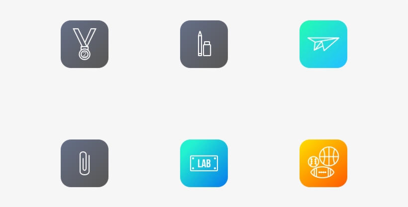 School And Education Vol 2 Icon Pack - Colorfulness, transparent png