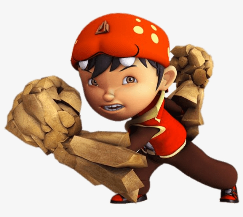 Free Png Download Boboiboy With Wooden Fists Clipart - Boboiboy Tanah, transparent png