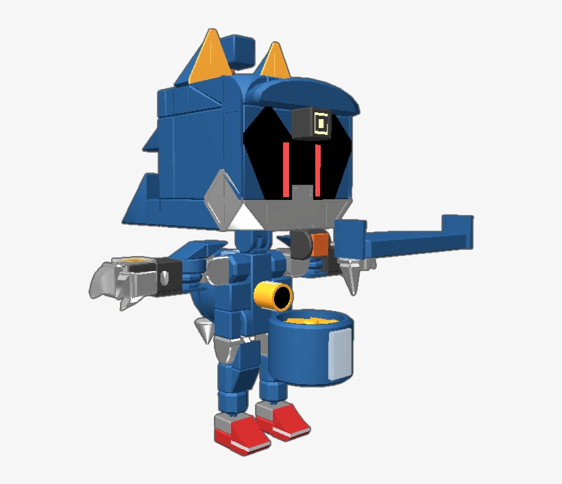There Are 5 Fingers On Metal Sonic - Cartoon, transparent png