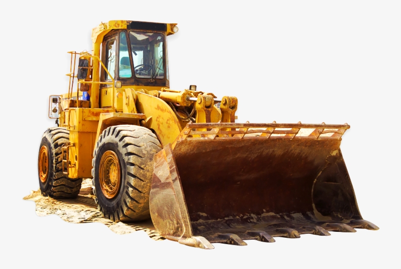 Bulldozer, transparent png