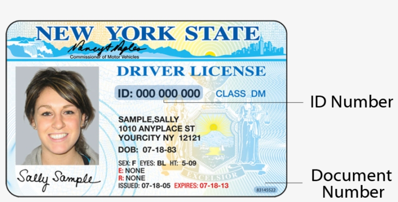 New York Driving License 2018, transparent png