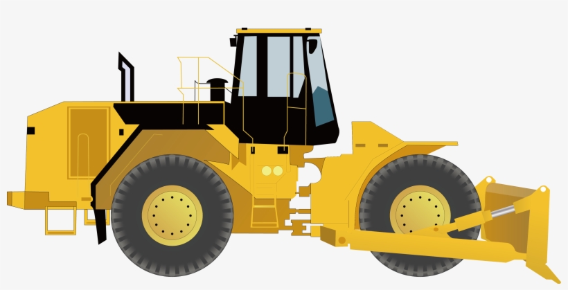 Image Library Stock Bulldozer Clipart Loader - Bulldozer, transparent png