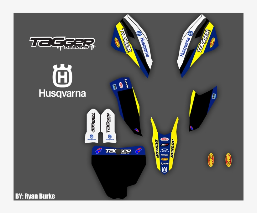 Tagger Designs Husqvarna Cutout - Husqvarna, transparent png