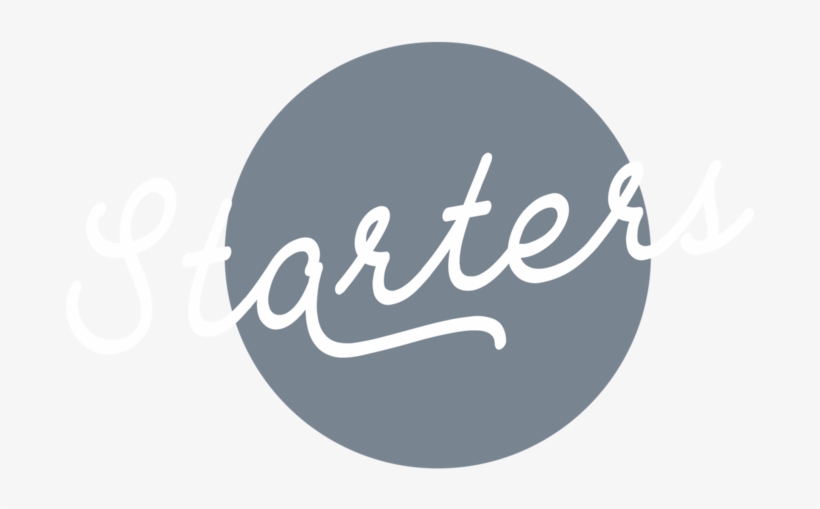 Starters - Calligraphy, transparent png