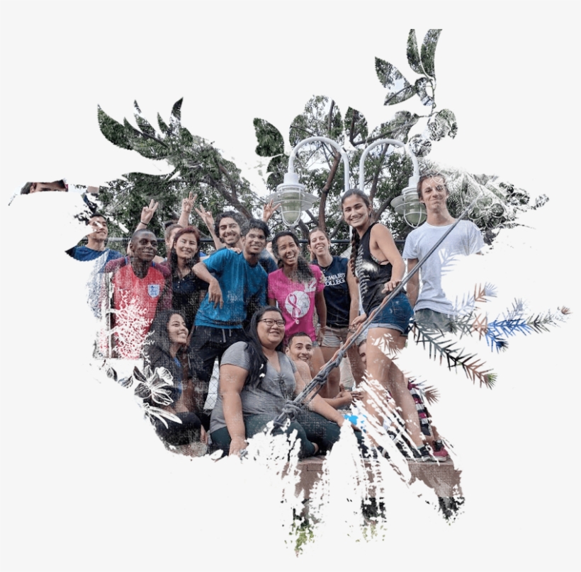 Students - Snow, transparent png