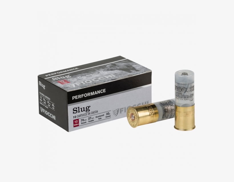 Fiocchi 12/70 Nova Slug - Cartucce Con Palla Gualandi, transparent png
