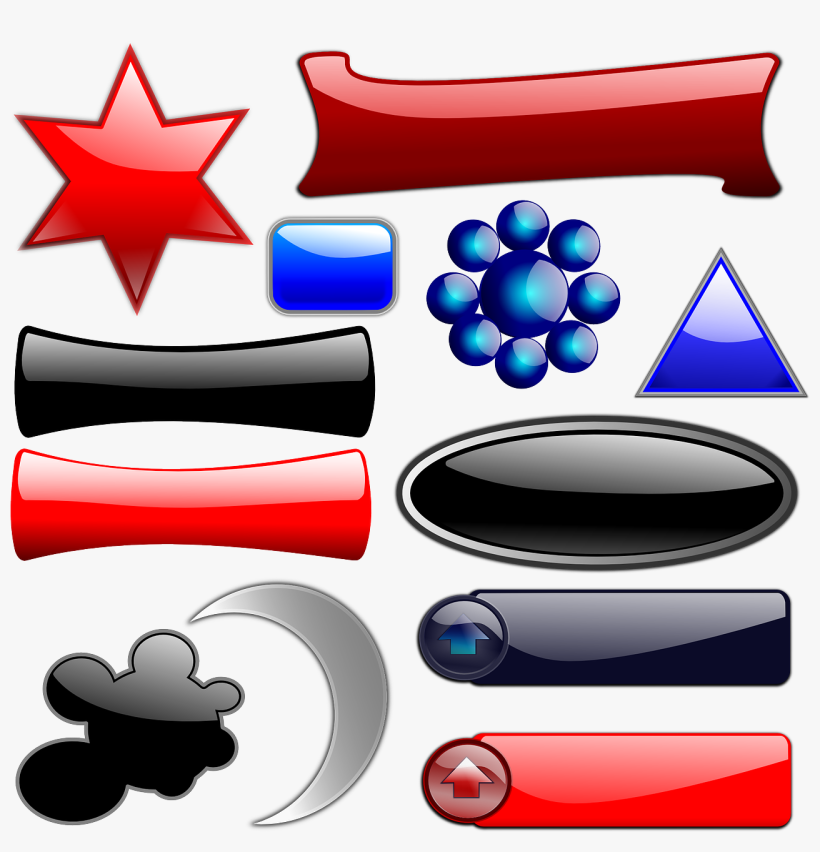 Formas De Botones Png, transparent png