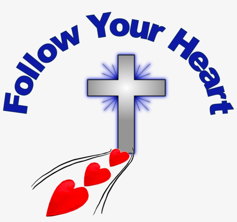 Follow Your Heart Small - Jesus Cross Images Hd Png, transparent png