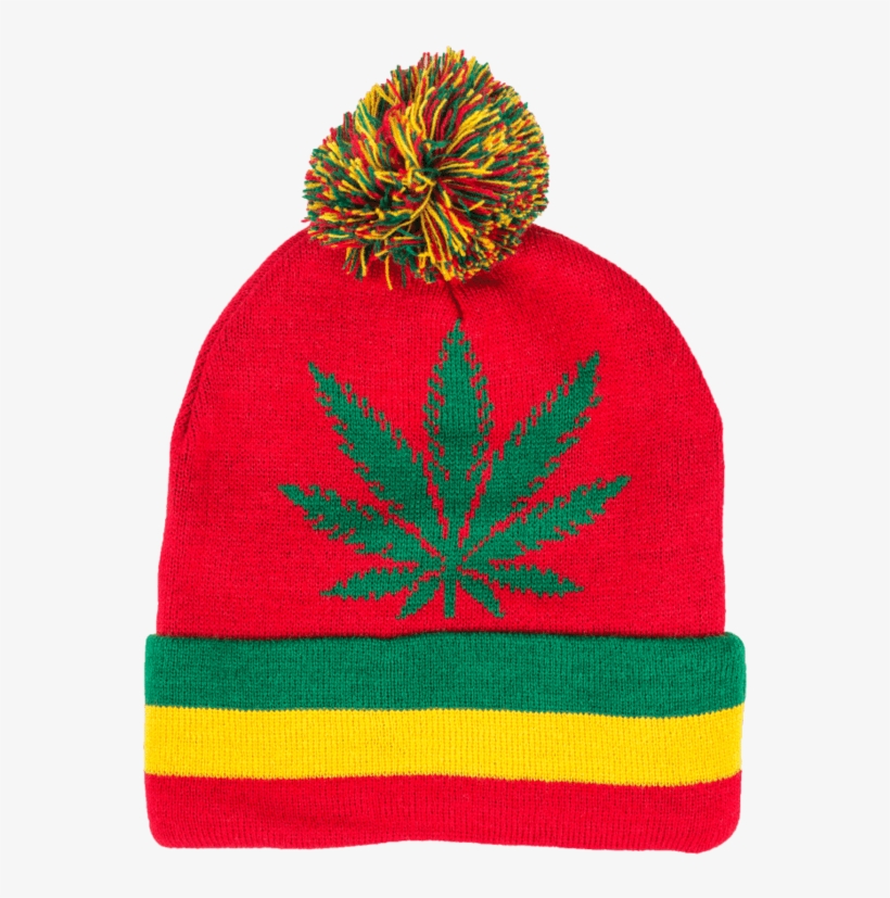 Rasta Clipart Cap - Knit Cap, transparent png
