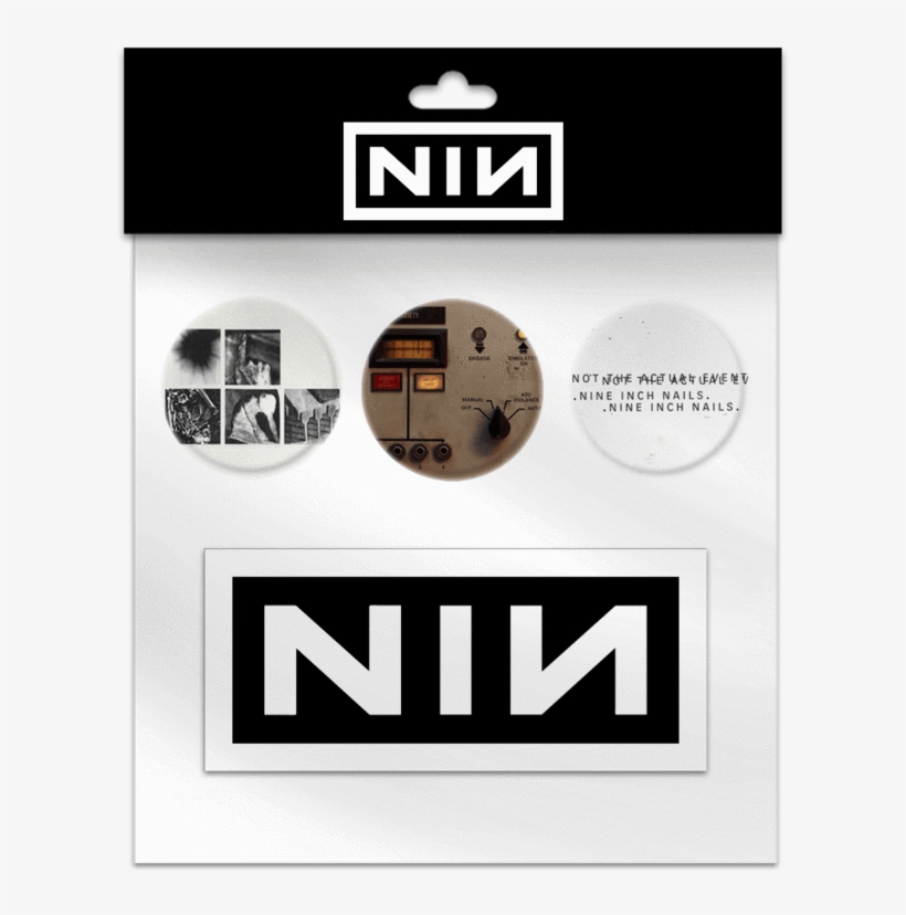 Button Sticker Pack - Nine Inch Nails, transparent png