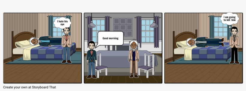 Tell Tale Hart - Storyboard For Aunty Misery, transparent png