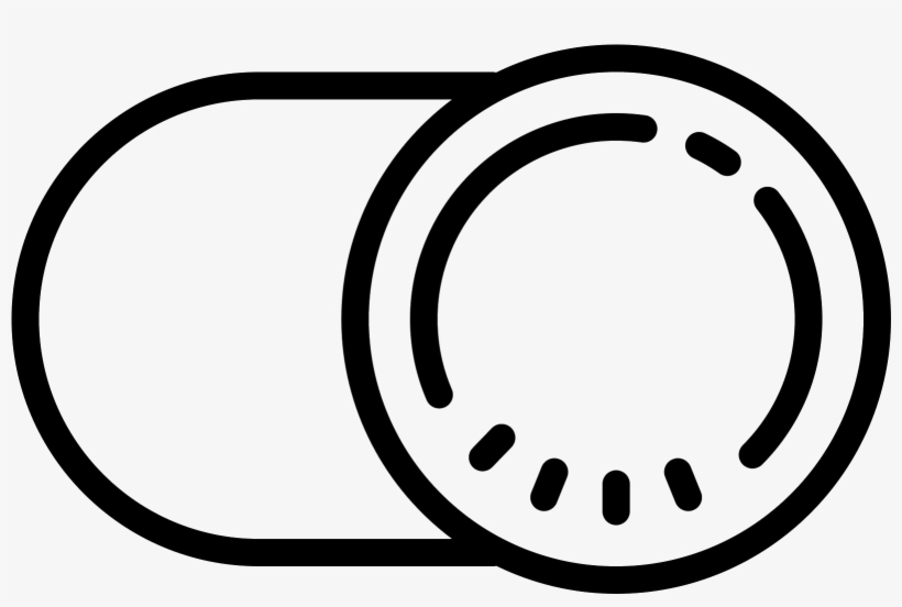 Toggle On Icon - Circle, transparent png