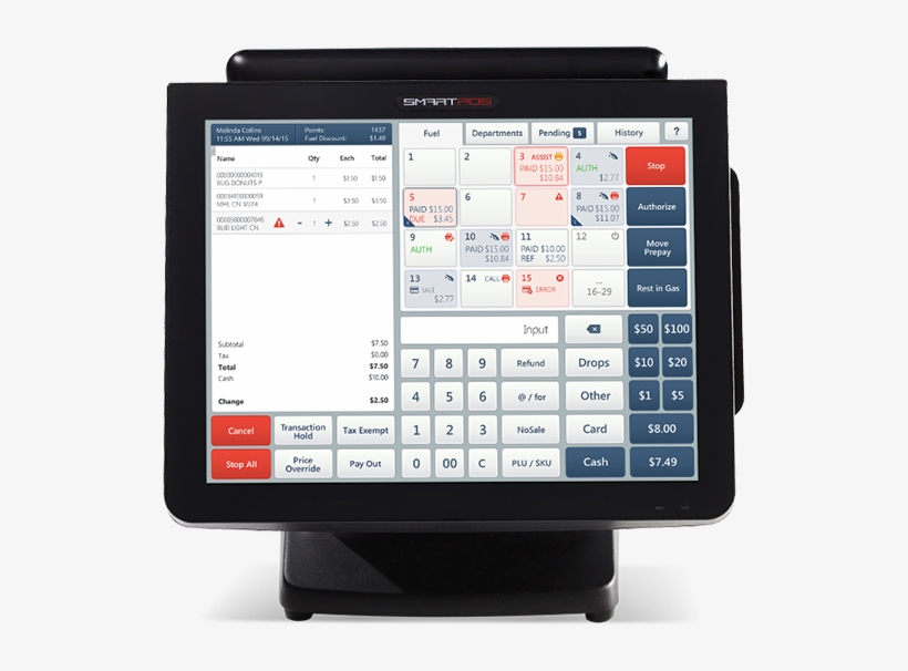 Ideal For Convenience Stores And Gas Stations, Smartpos - Petrosoft, Llc, transparent png