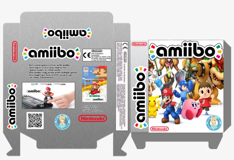 Amiibo Card Box - Flyer, transparent png