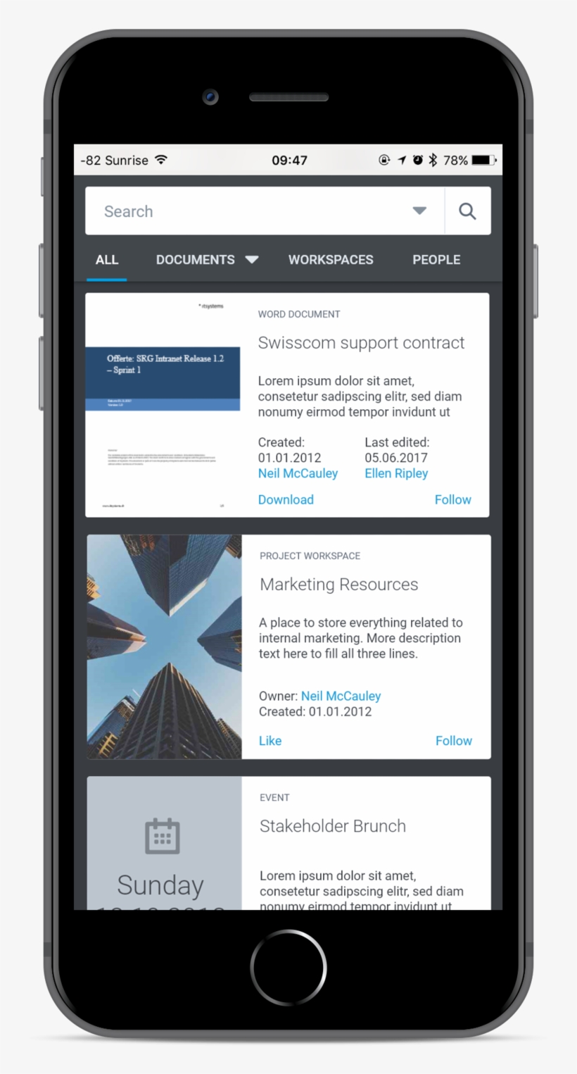 Iphone Search - Contact List In Mobile Phone, transparent png