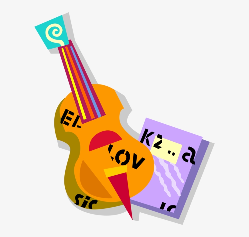 Vector Illustration Of Cello Stringed Musical Instrument, transparent png