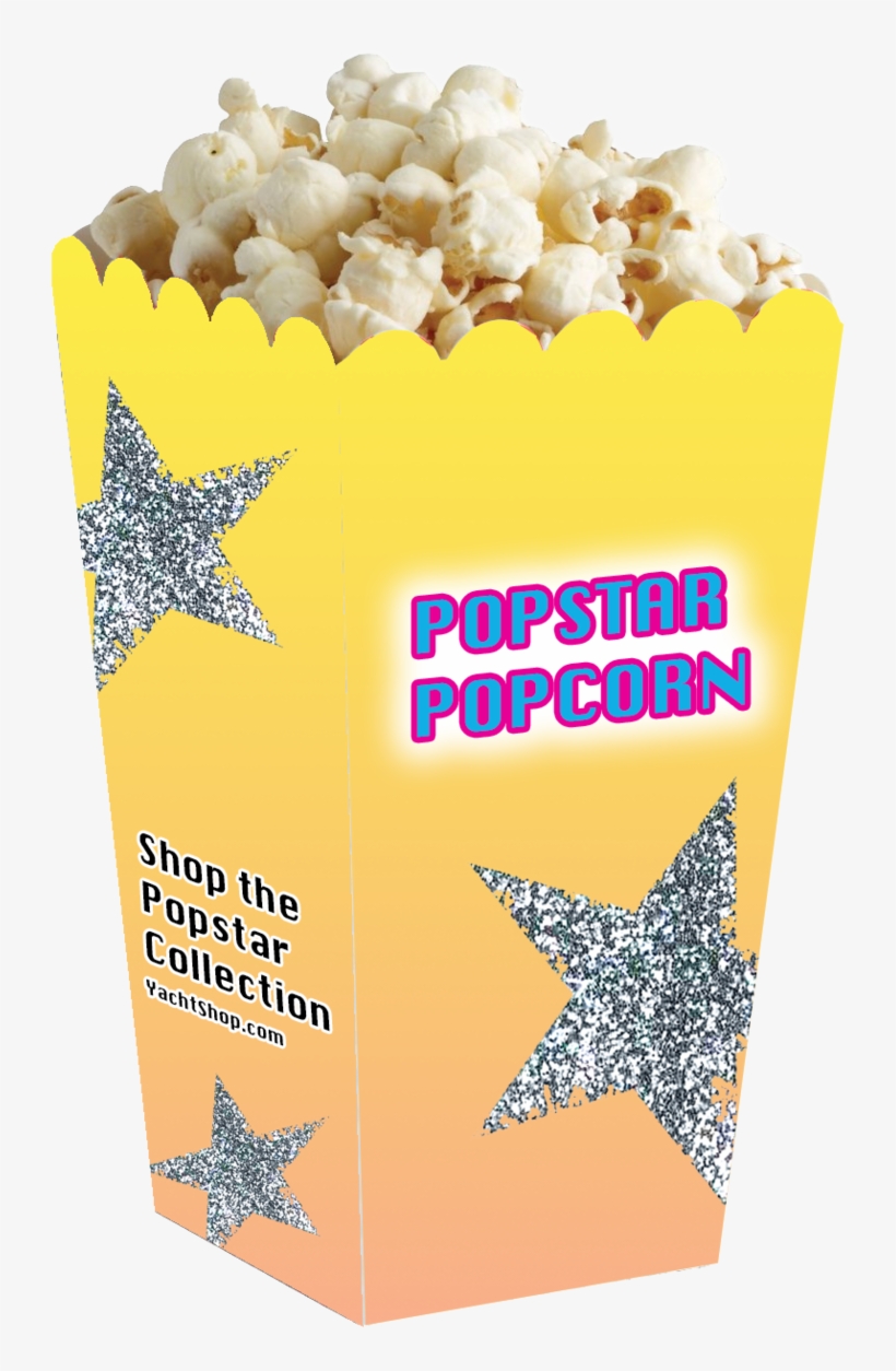 Popcorn Box - Popcorn, transparent png
