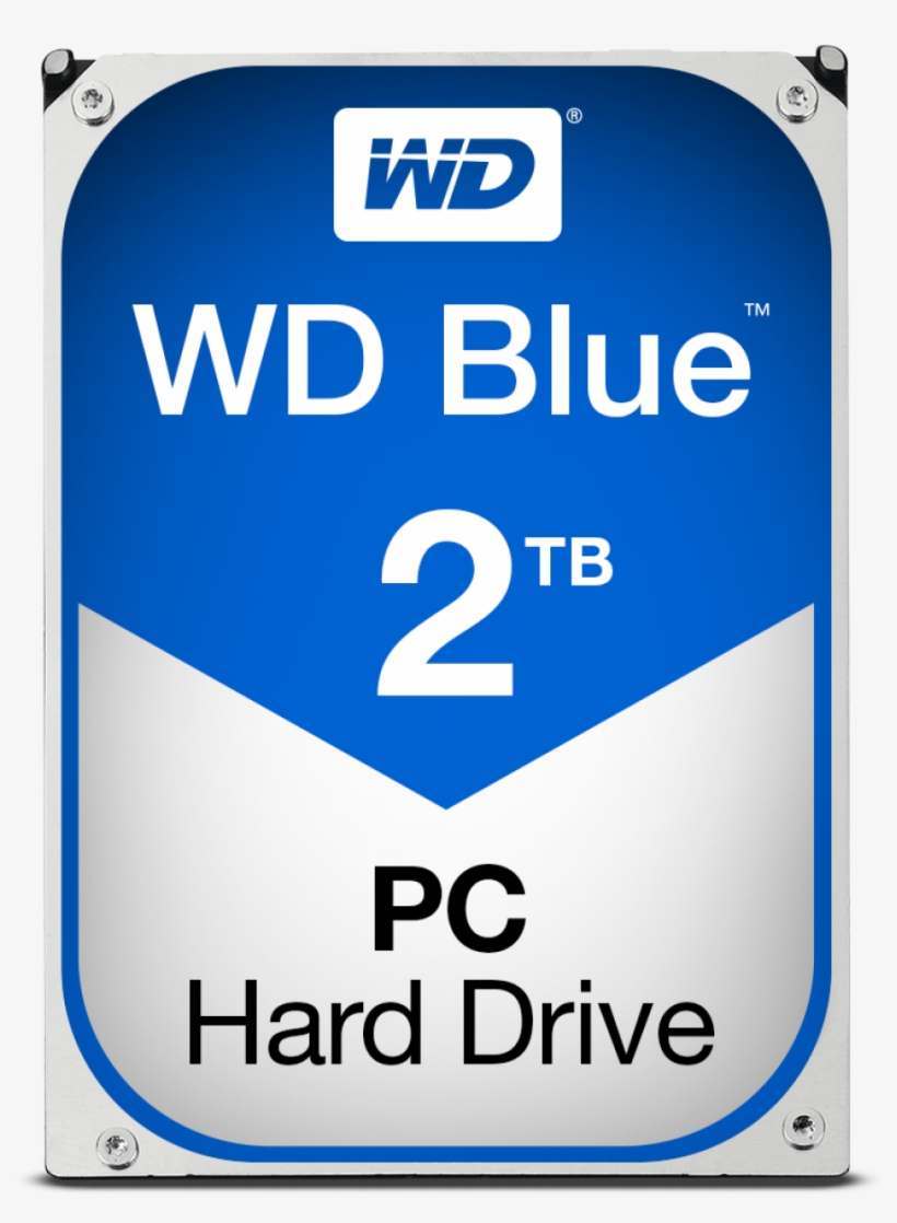 Wd Blue 2tb Hard Drive - Western Digital Blue Wd30ezrz Internal Hard Drive 3tb, transparent png