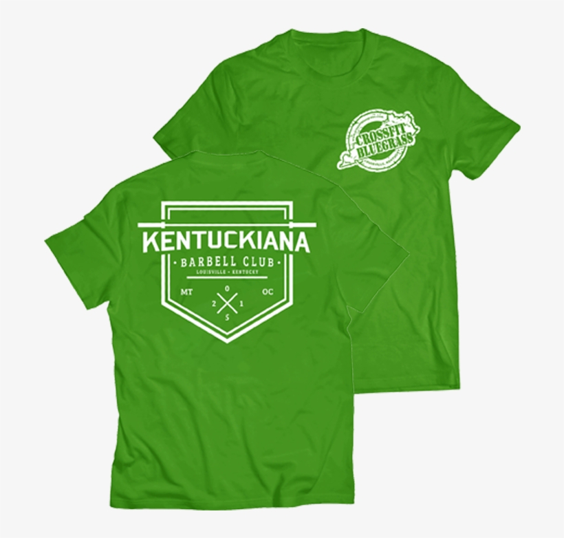 Kentuckiana Barbell Club Green Shirt $25 - Active Shirt, transparent png