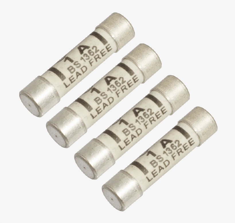 1a Uk Mains Plug Fuse - Silver, transparent png