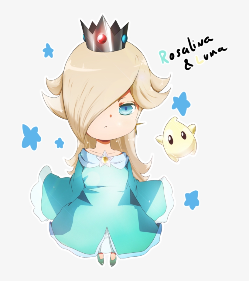 Rosalina Drawing Boyfriend - Rosalina And Luma Chibi, transparent png
