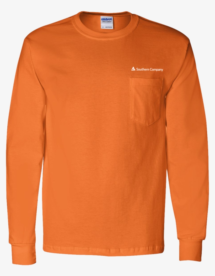 Gildan Adult Ultra Cotton® 6 Oz - Long-sleeved T-shirt, transparent png