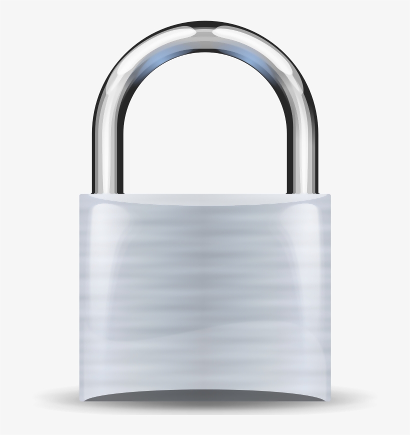 Cadenas De Rouge - Silver Padlock, transparent png