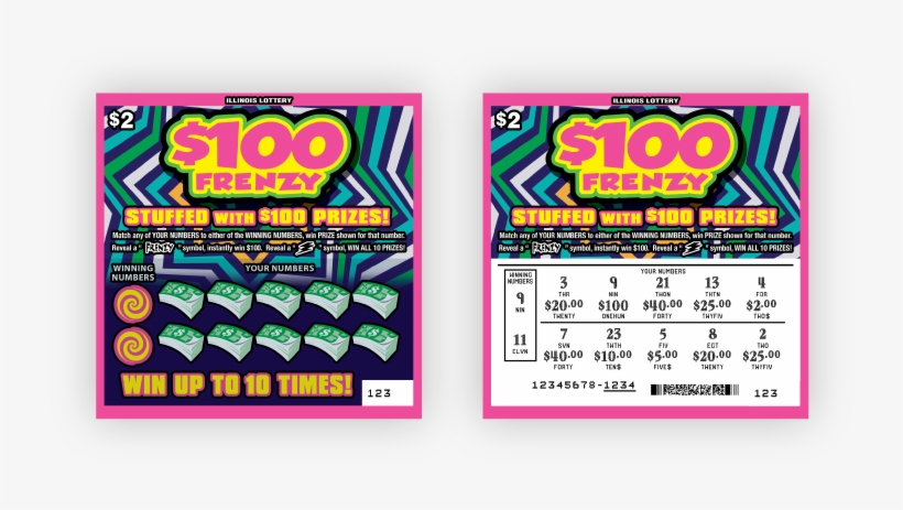 $100 Frenzy - Number, transparent png