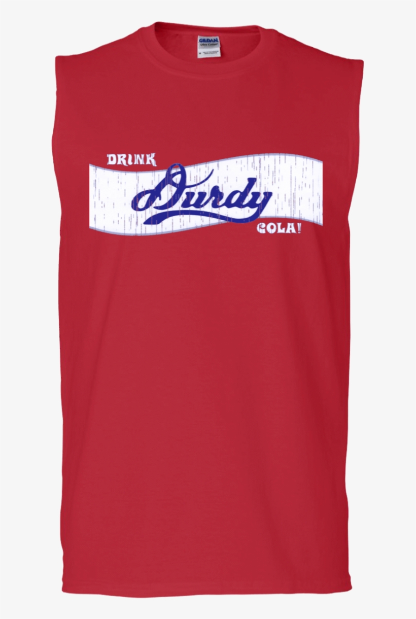 Durdy Cola Gildan Men's Ultra Cotton Sleeveless T-shirt - Active Shirt, transparent png