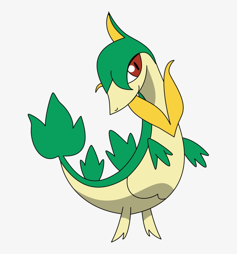 Shiny Servine - Pokemon Servine, transparent png