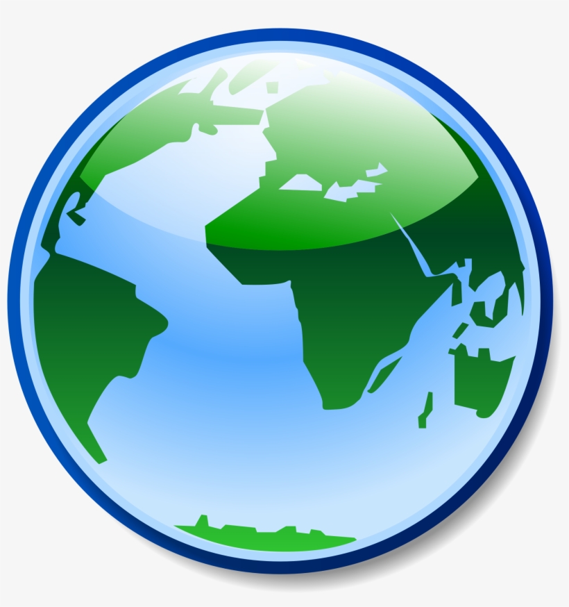 Filegnome Globe - Earth Logo Vector Png, transparent png