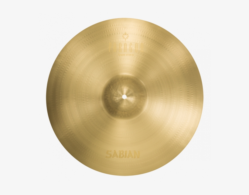 Sabian 19" Paragon Crash - Hi-hat, transparent png