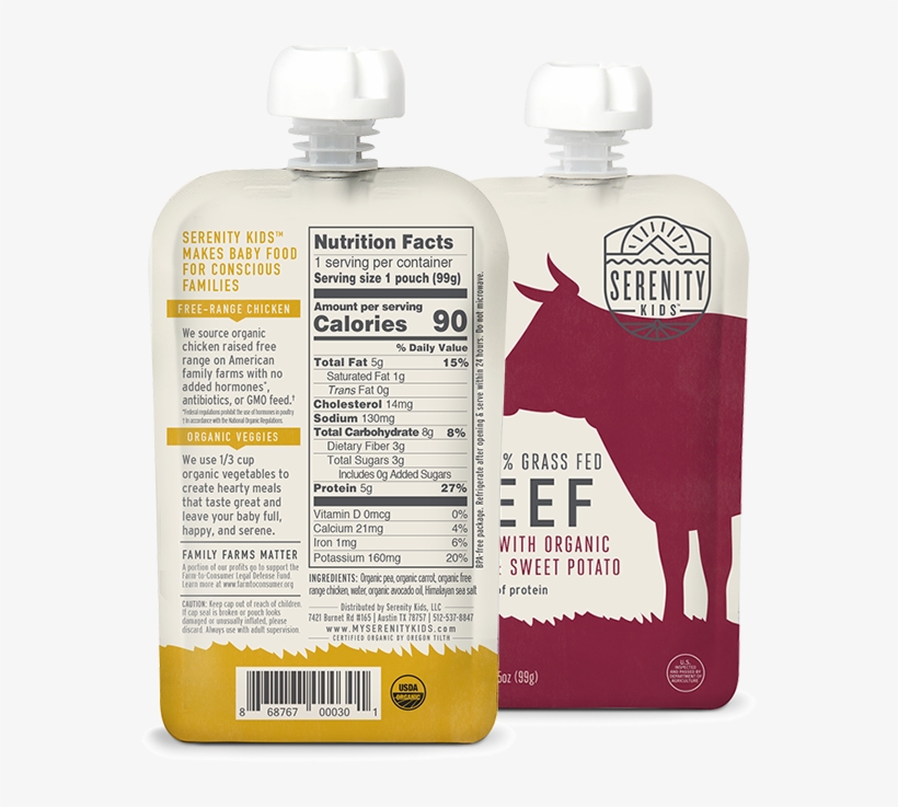 Serenity Chicken Beef - Bottle, transparent png