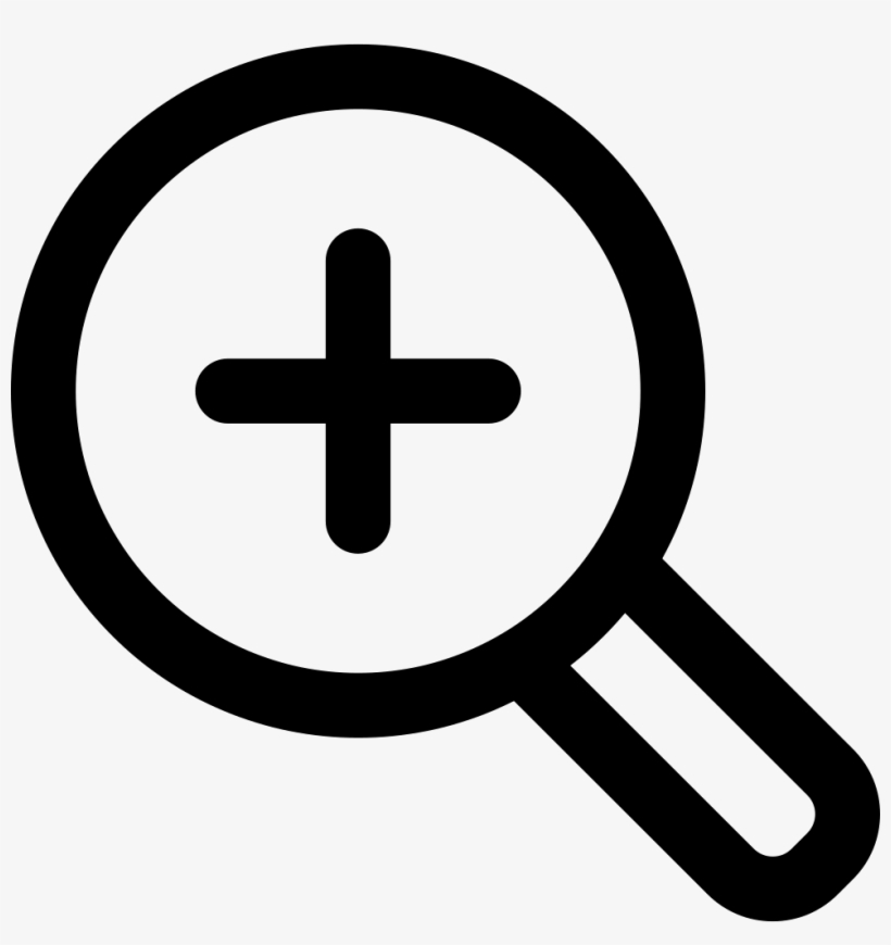 Png File - Zoom In Button Png, transparent png