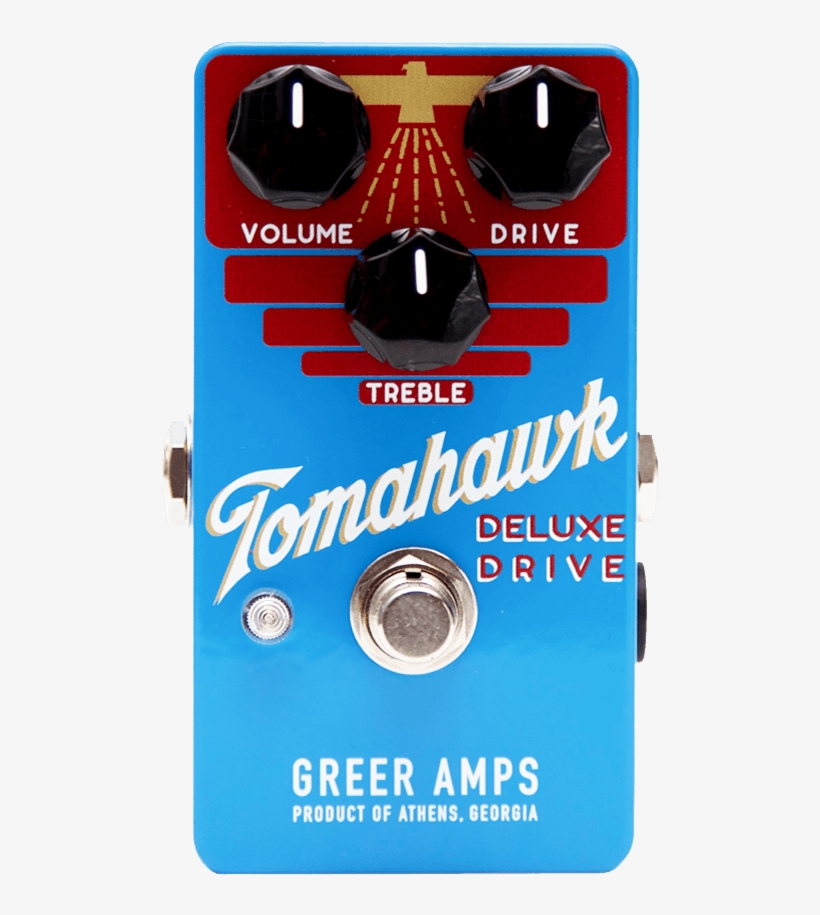 Greer Amps Tomahawk Deluxe Drive Pedal - Scare Birds Away, transparent png