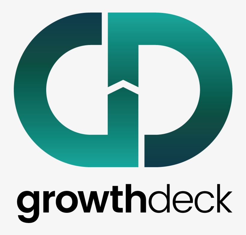 1491301513 Growthdeck Stacked Teal - Graphic Design, transparent png