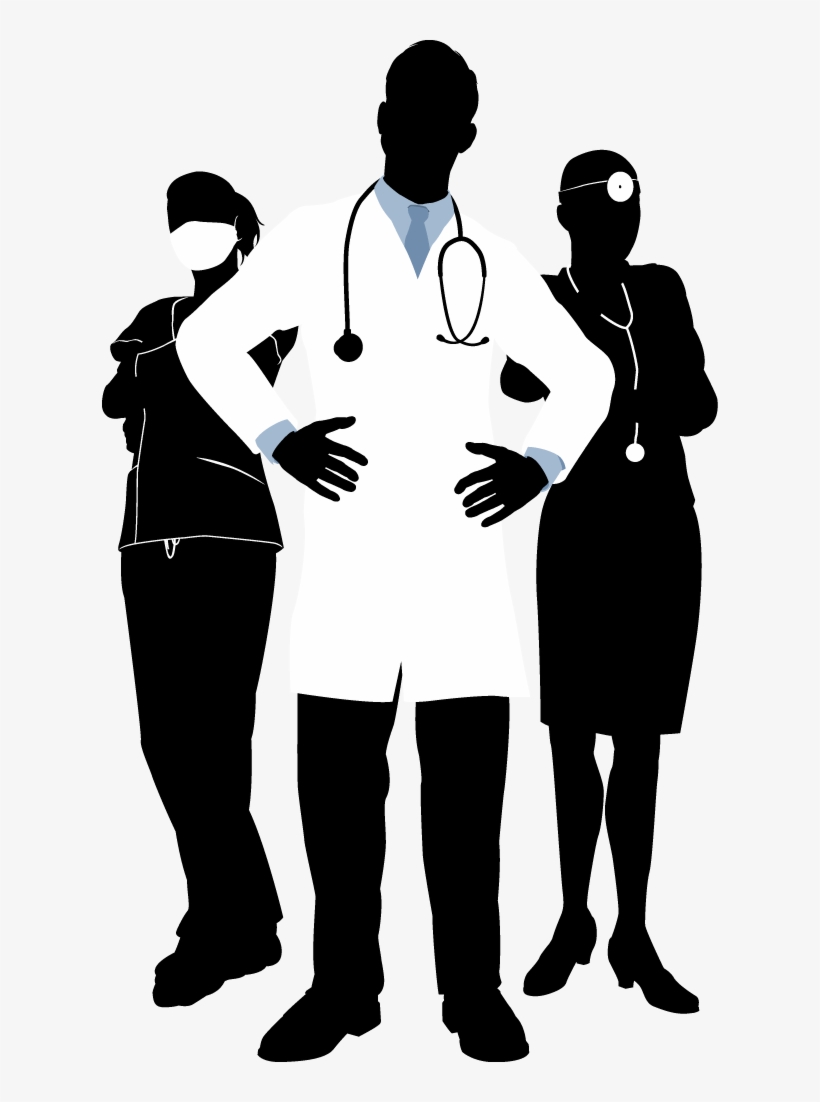 Png Freeuse Physician Photography Illustration Doctors - Silhouette Doctors, transparent png