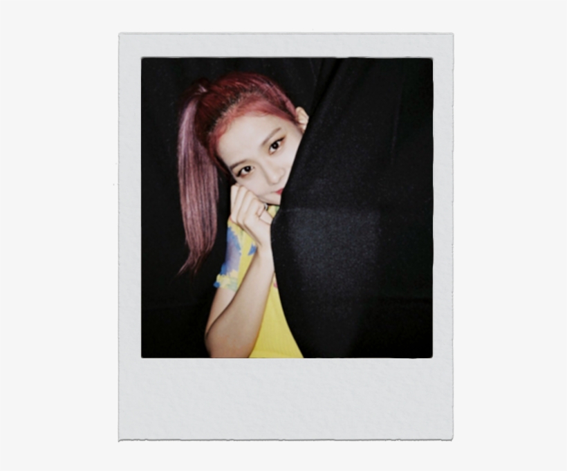 ♡ L U N A ♡ Jisoo Polaroids ♡ If You Guys Like This - Girl, transparent png