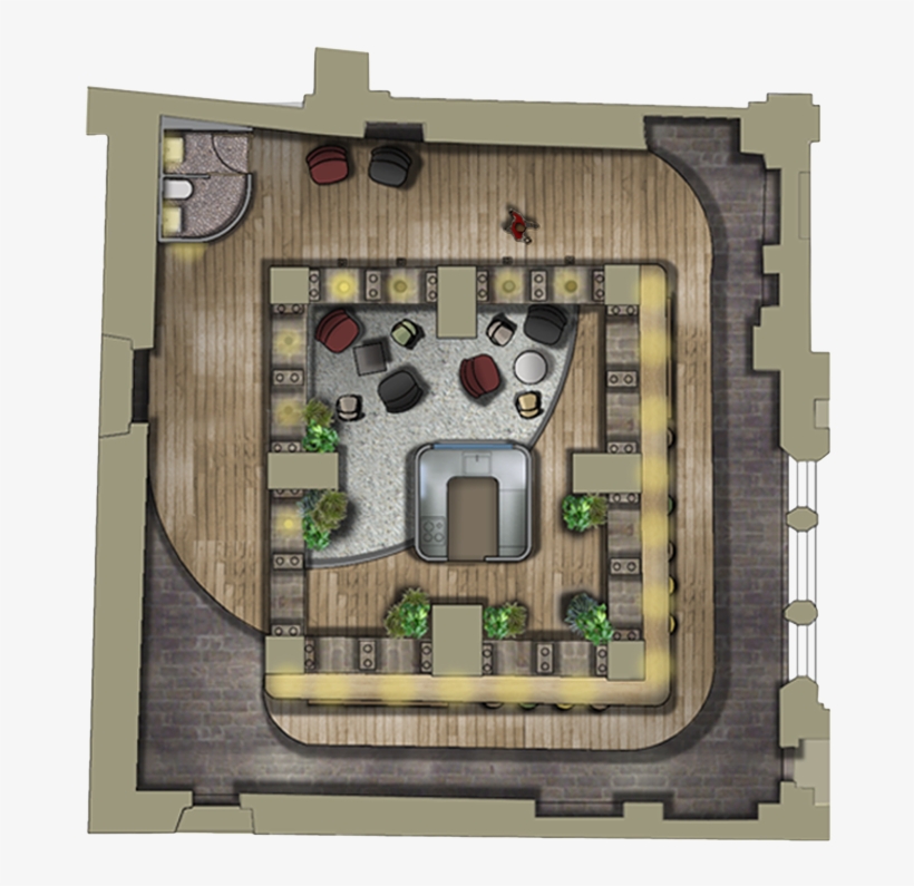Planta-claustro - Floor Plan, transparent png