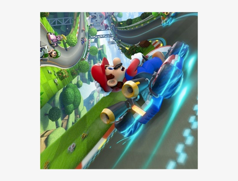 Mario Kart 8 Gets Uk Release Date - Mario Kart Hover Car, transparent png