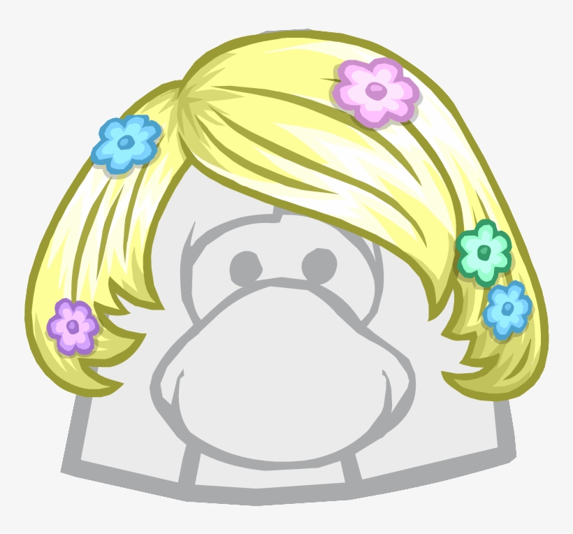 Faery Hair - Club Penguin Hair, transparent png