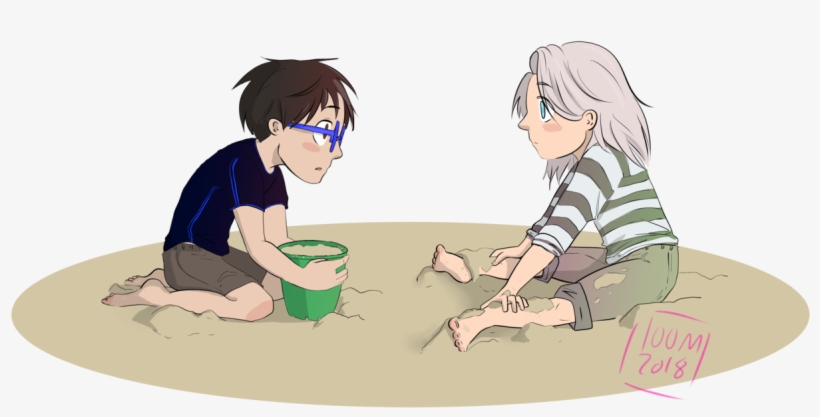 The Boy Glances Up, Big Blue Eyes Surprised - Cartoon, transparent png