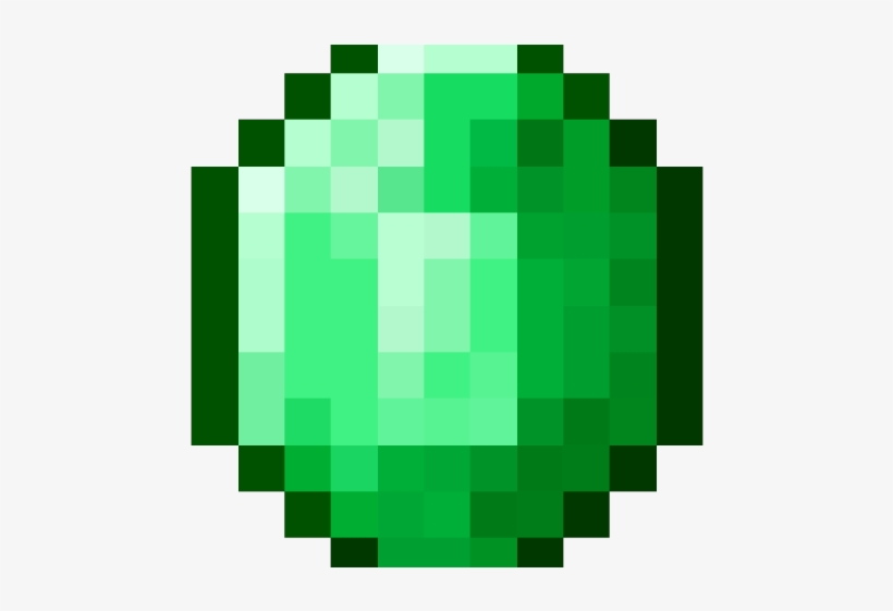 Minecraft Clipart Minecraft Chicken - Minecraft Emerald, transparent png